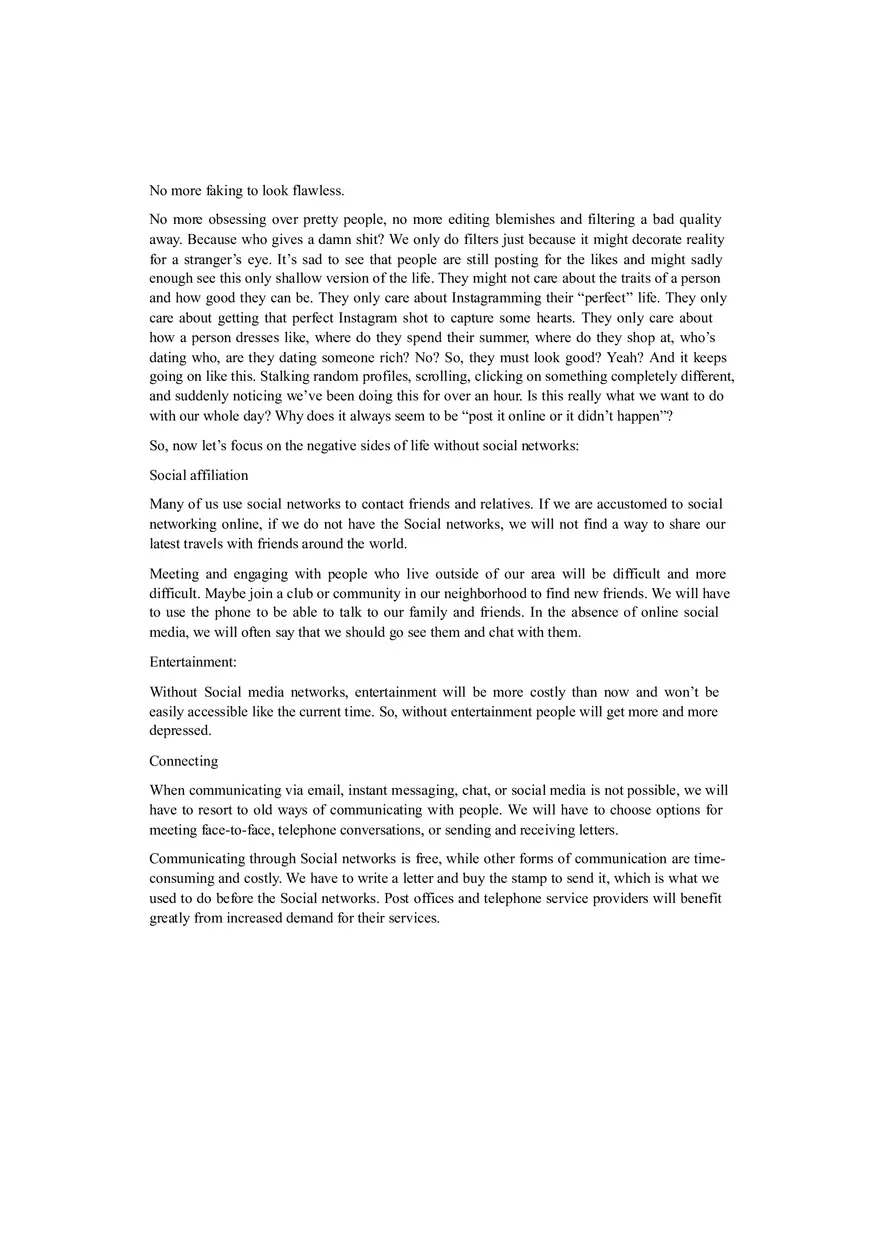 Life Without Social Media - Page 2
