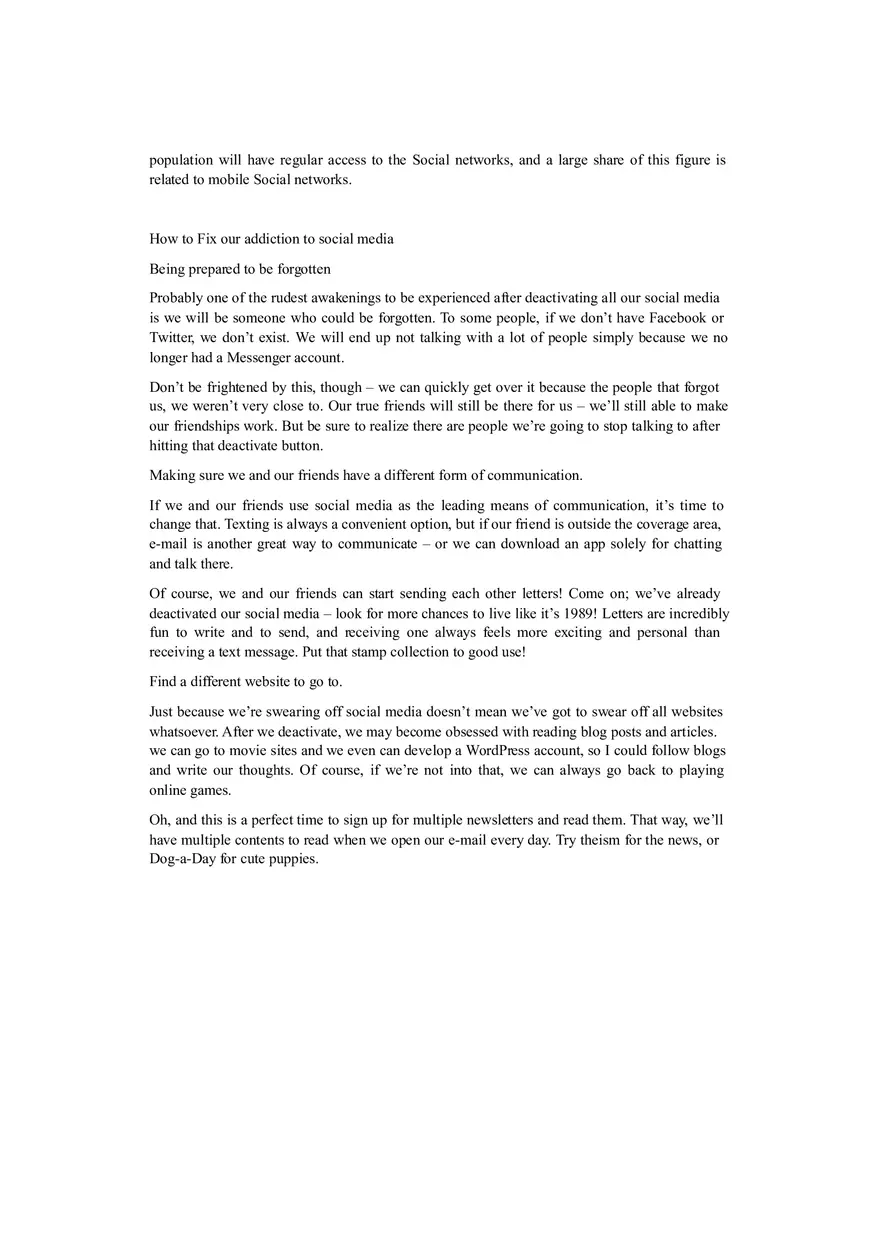 Life Without Social Media - Page 4