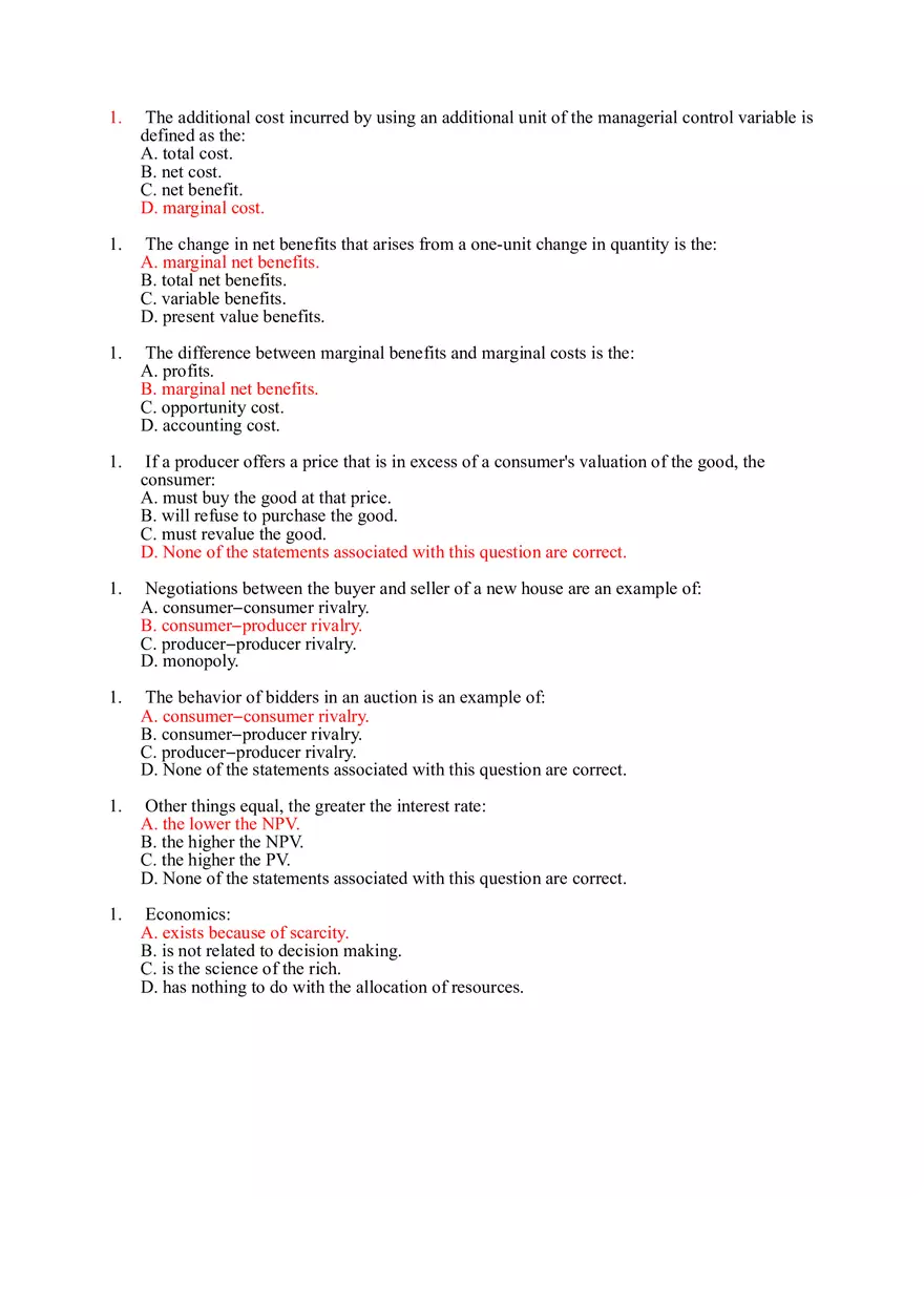 Managerial Economic - Written Assessment - Page 3