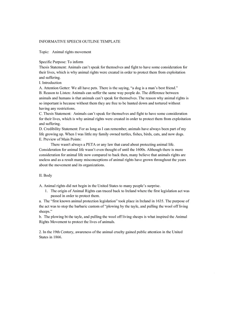 Animal Rights Movement - Page 1