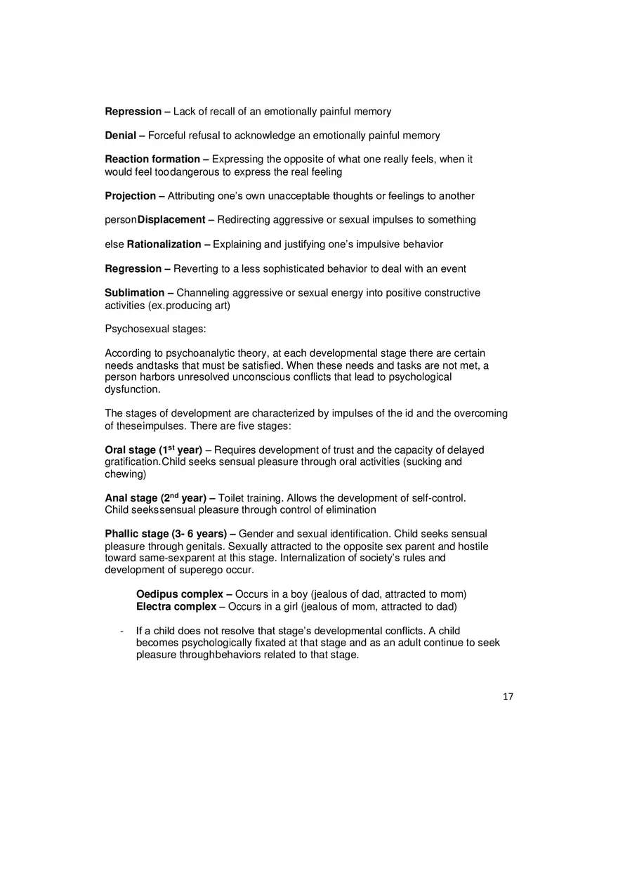 Psychology and Sociology Terms for the MCAT Part 2 - Page 7