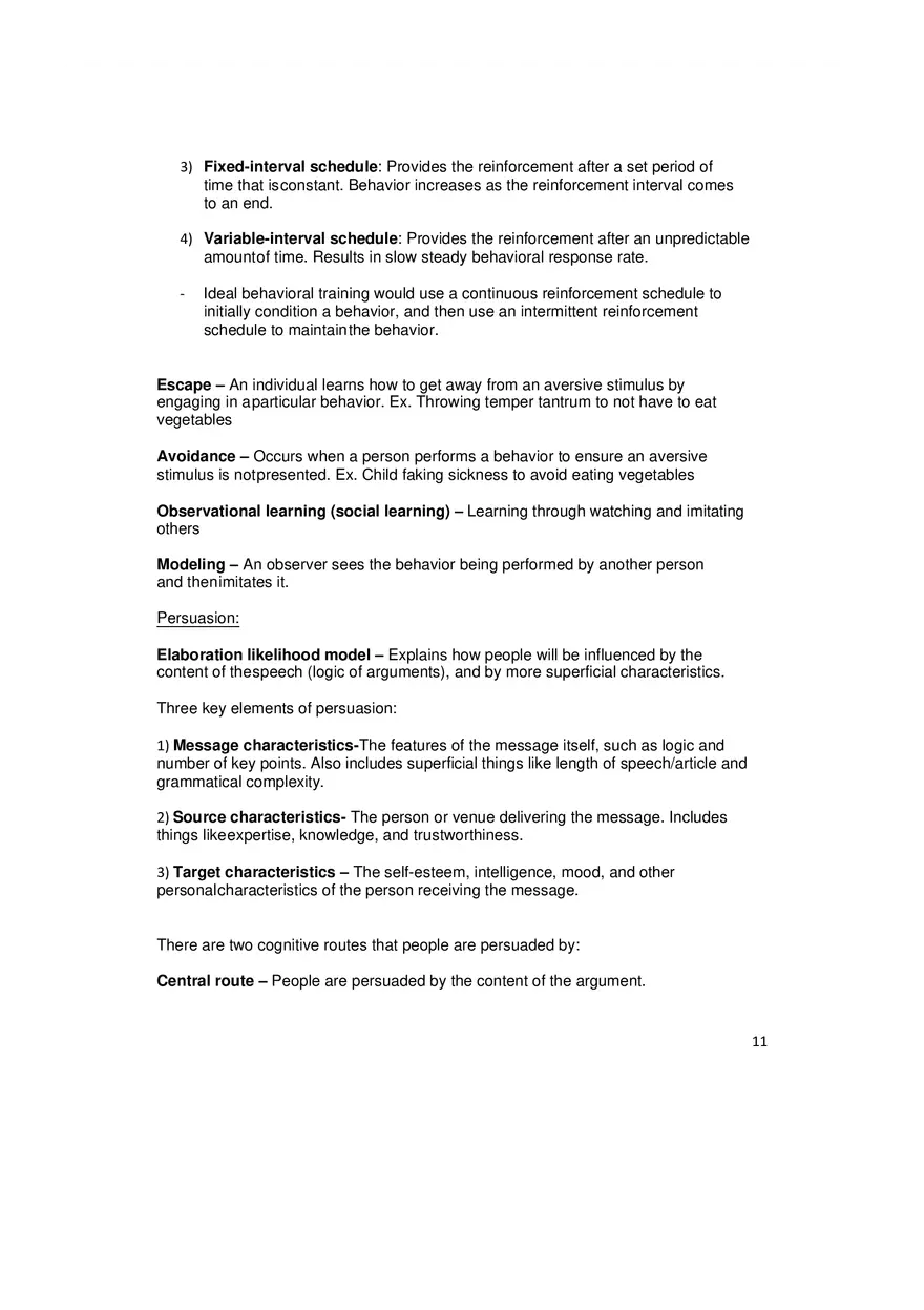 Psychology and Sociology Terms for the MCAT Part 2 - Page 1