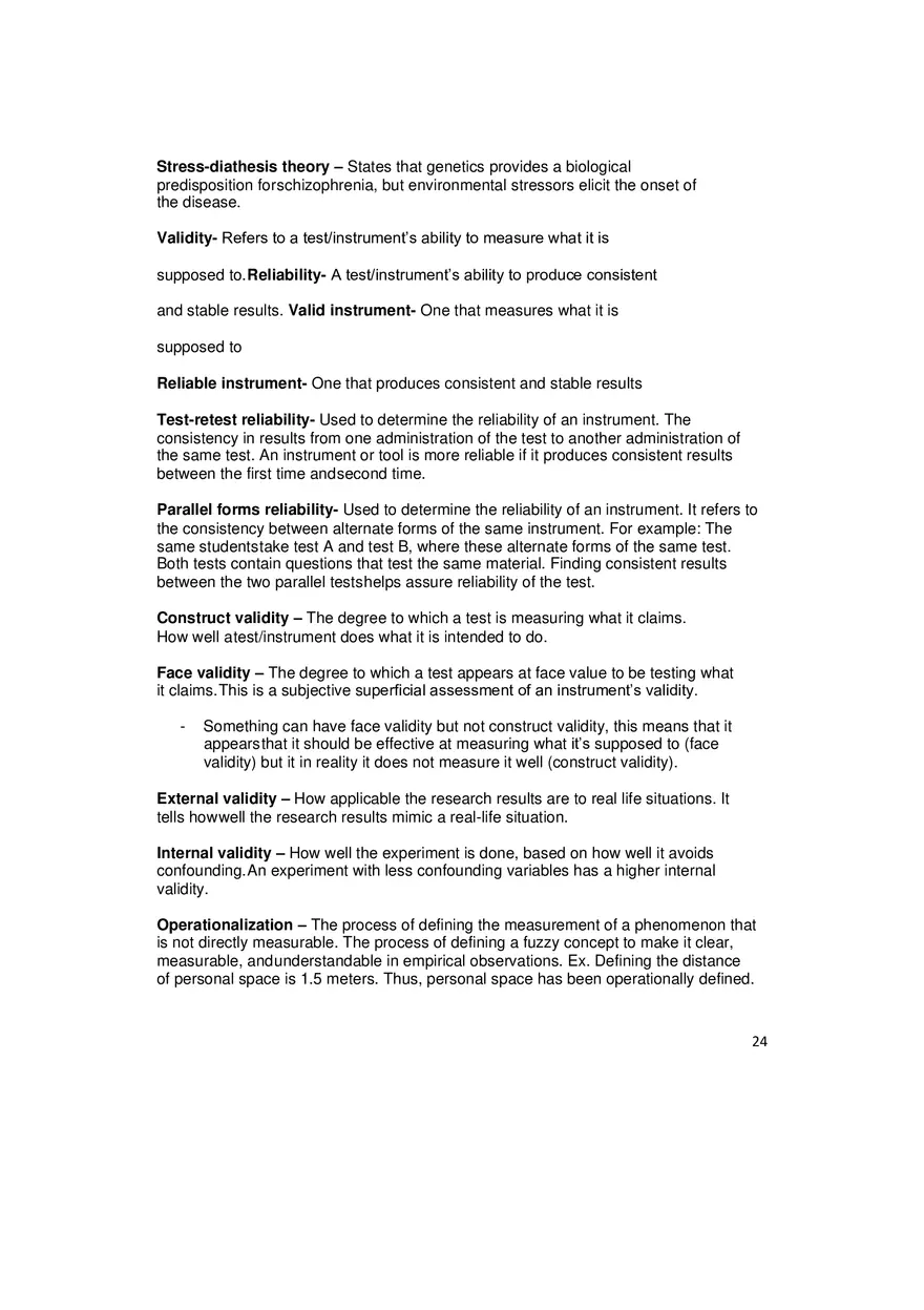 Psychology and Sociology Terms for the MCAT Part 3 - Page 4