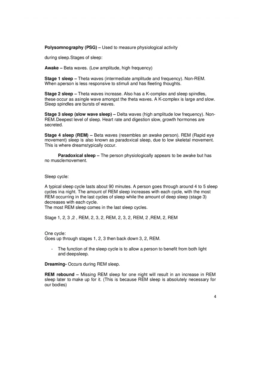 Psychology and Sociology Terms for the MCAT Part 1 - Page 4