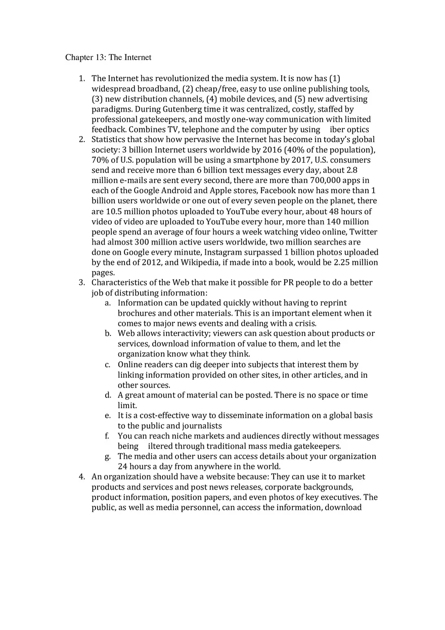 Principles Of Public Relations - Lecture Notes Other - Page 10