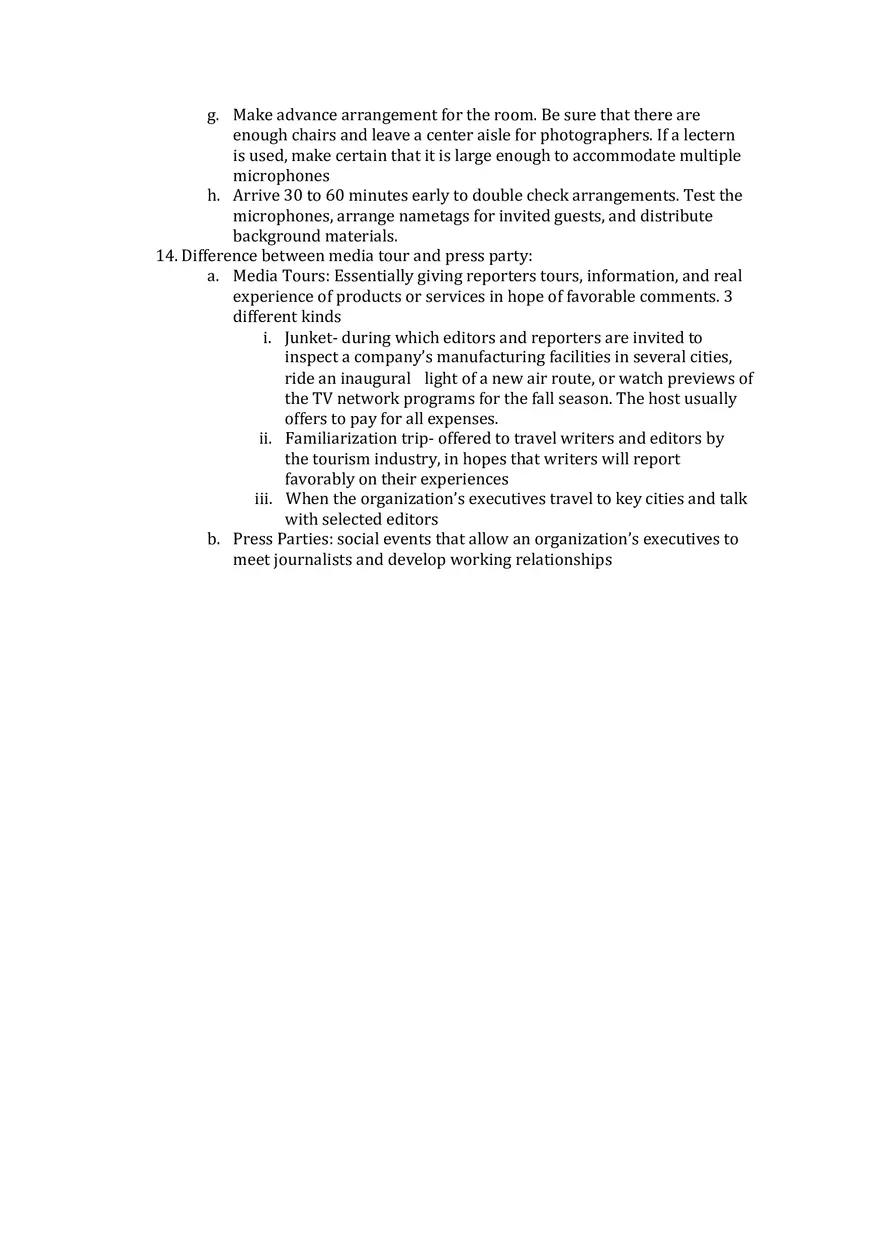 Principles Of Public Relations - Lecture Notes Other - Page 15