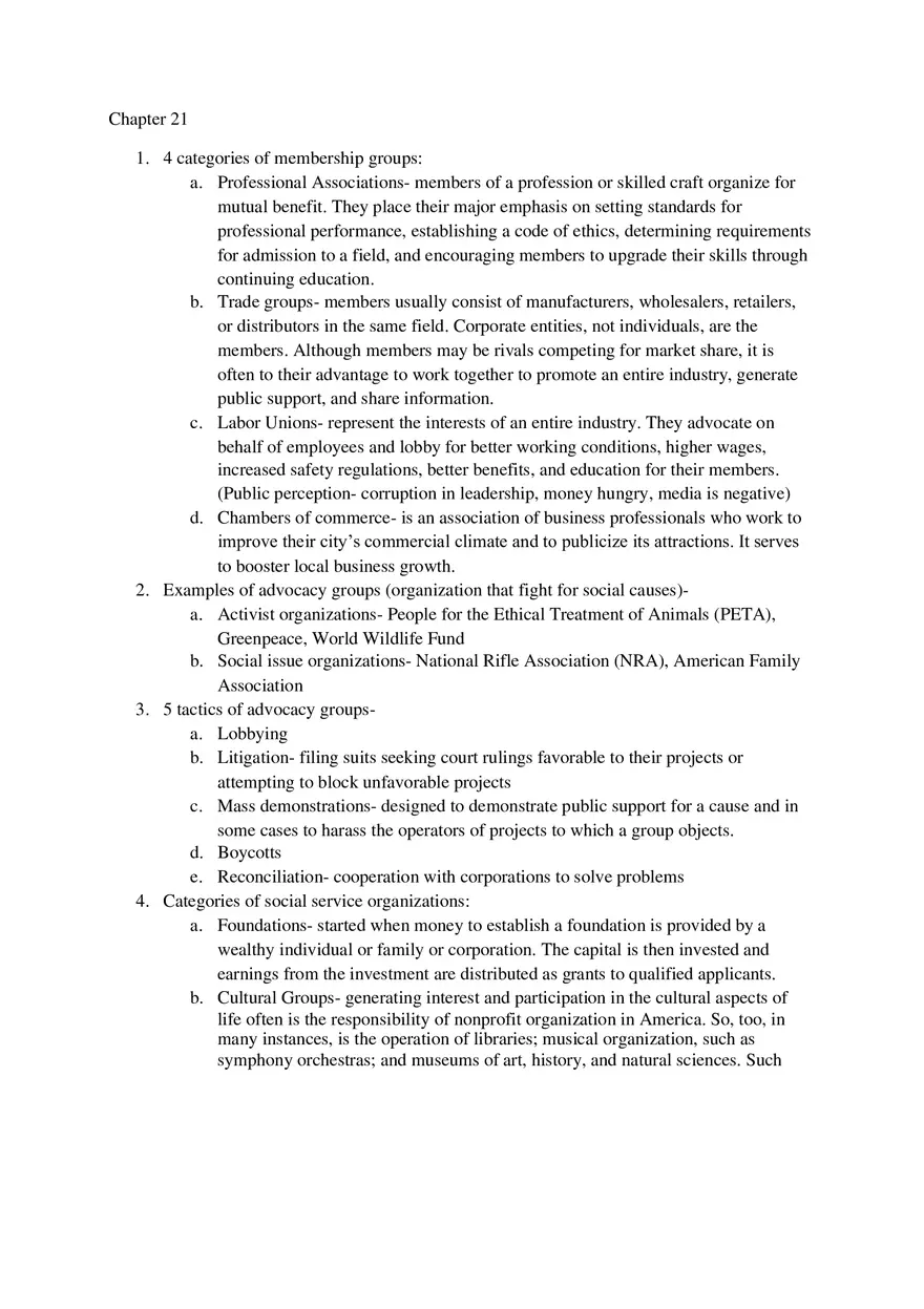 Principles Of Public Relations - Lecture Notes Other - Page 3