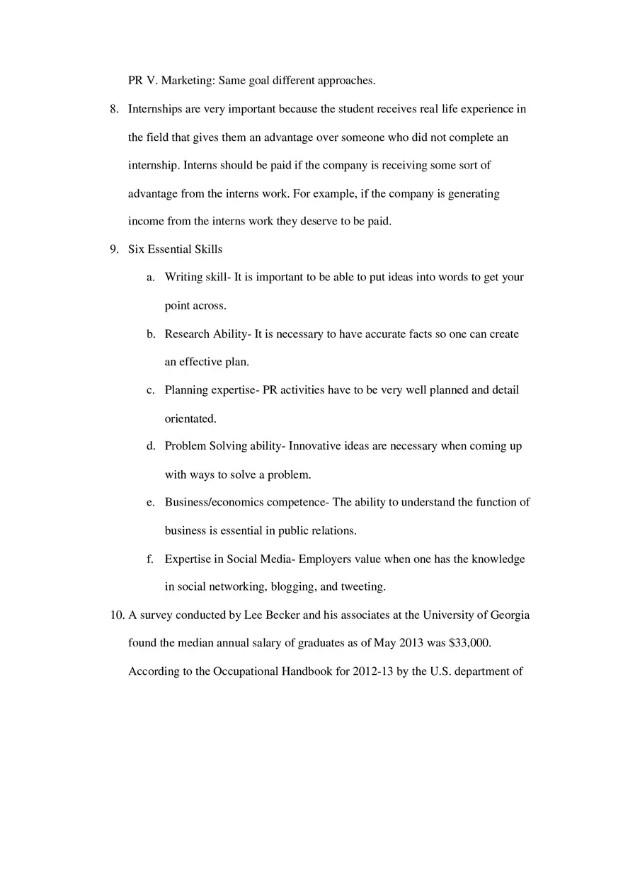 Principles Of Public Relations - Lecture Notes Chapters 1-3 - Page 3