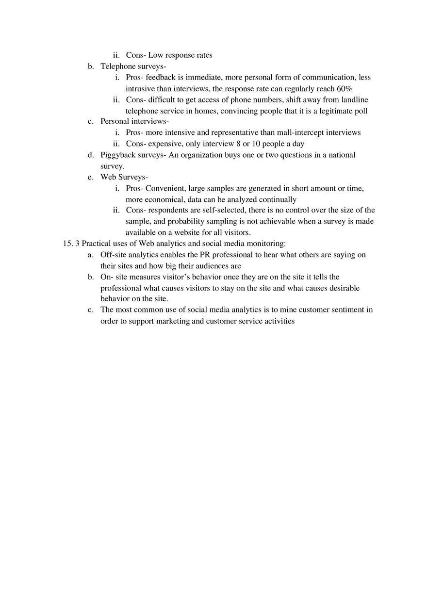 Principles Of Public Relations - Lecture Notes Chapters 4-9 - Page 5