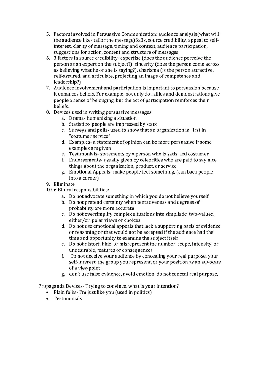 Principles Of Public Relations - Lecture Notes Chapters 10-16 - Page 6