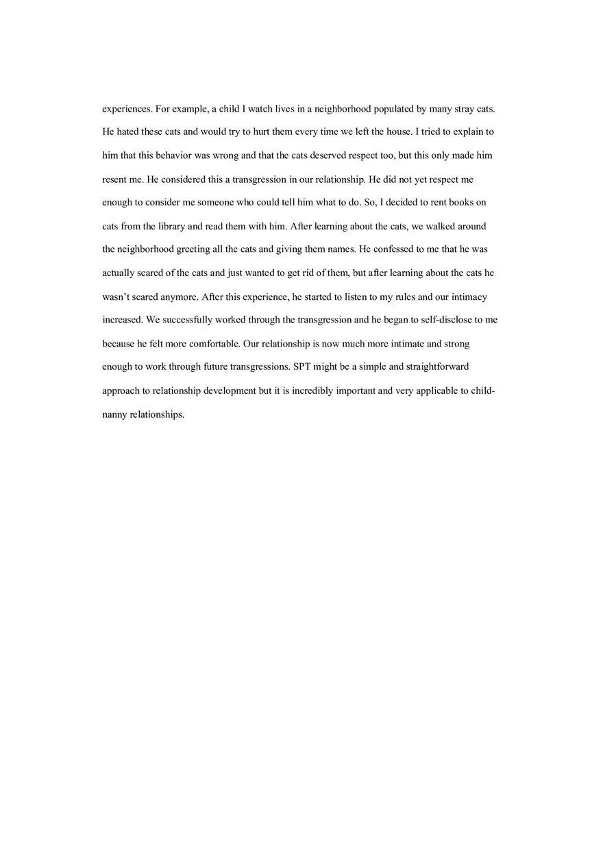 Social Penetration Theory Applied to Real-life Scenarios - Page 3