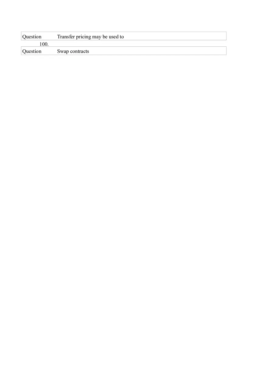 International Business - Final 100 Questions - Page 7