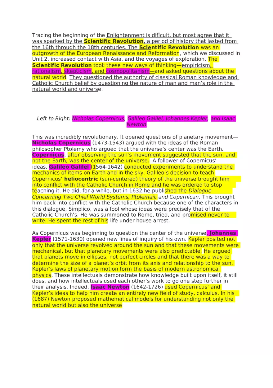 The Enlightenment and the Age of Revolution - Page 8