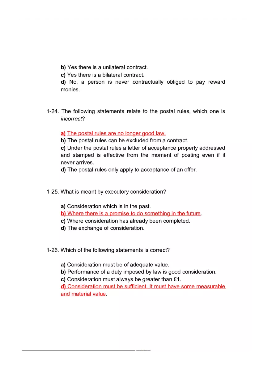 Essentials of Law Questions and Answers Section A - Page 7