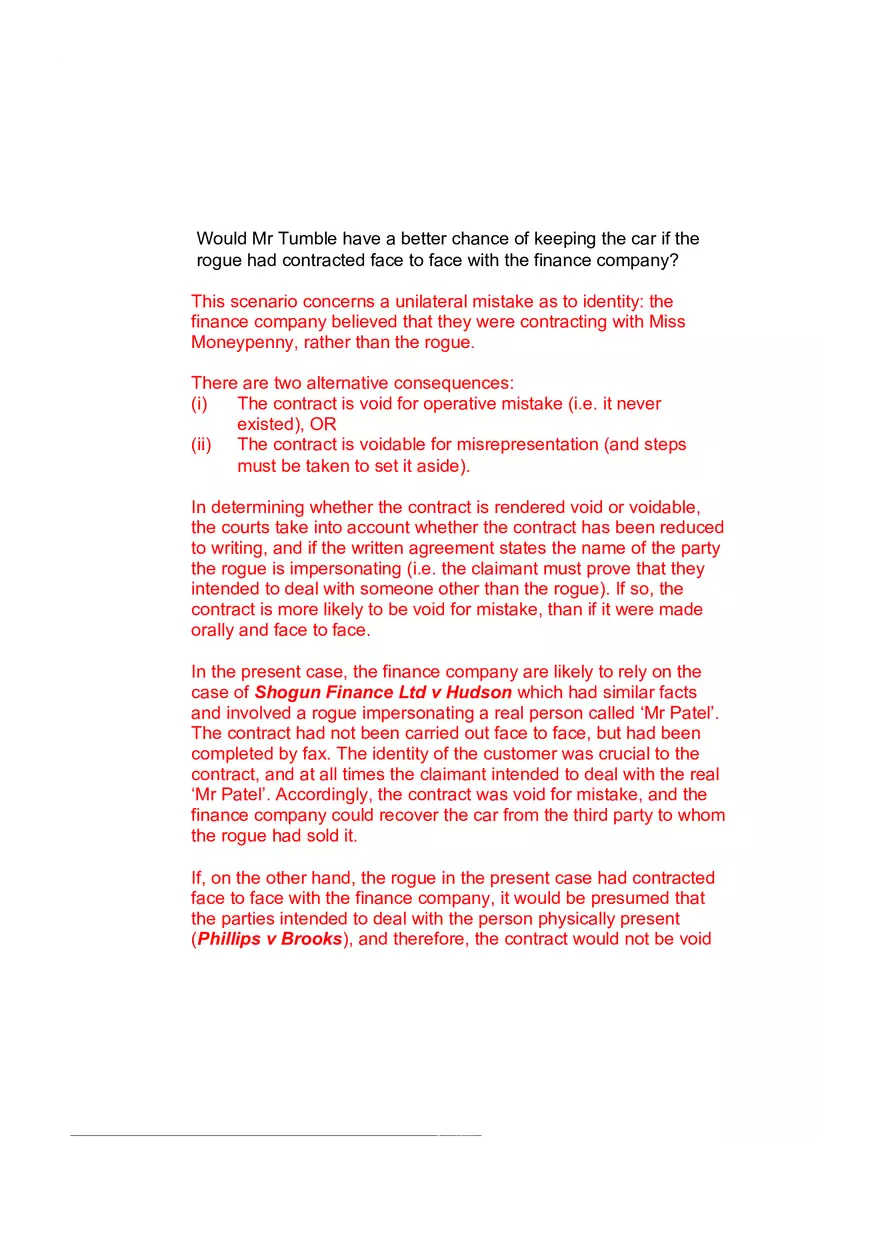 Essentials of Law Questions and Answers Section B Part 1 - Page 8