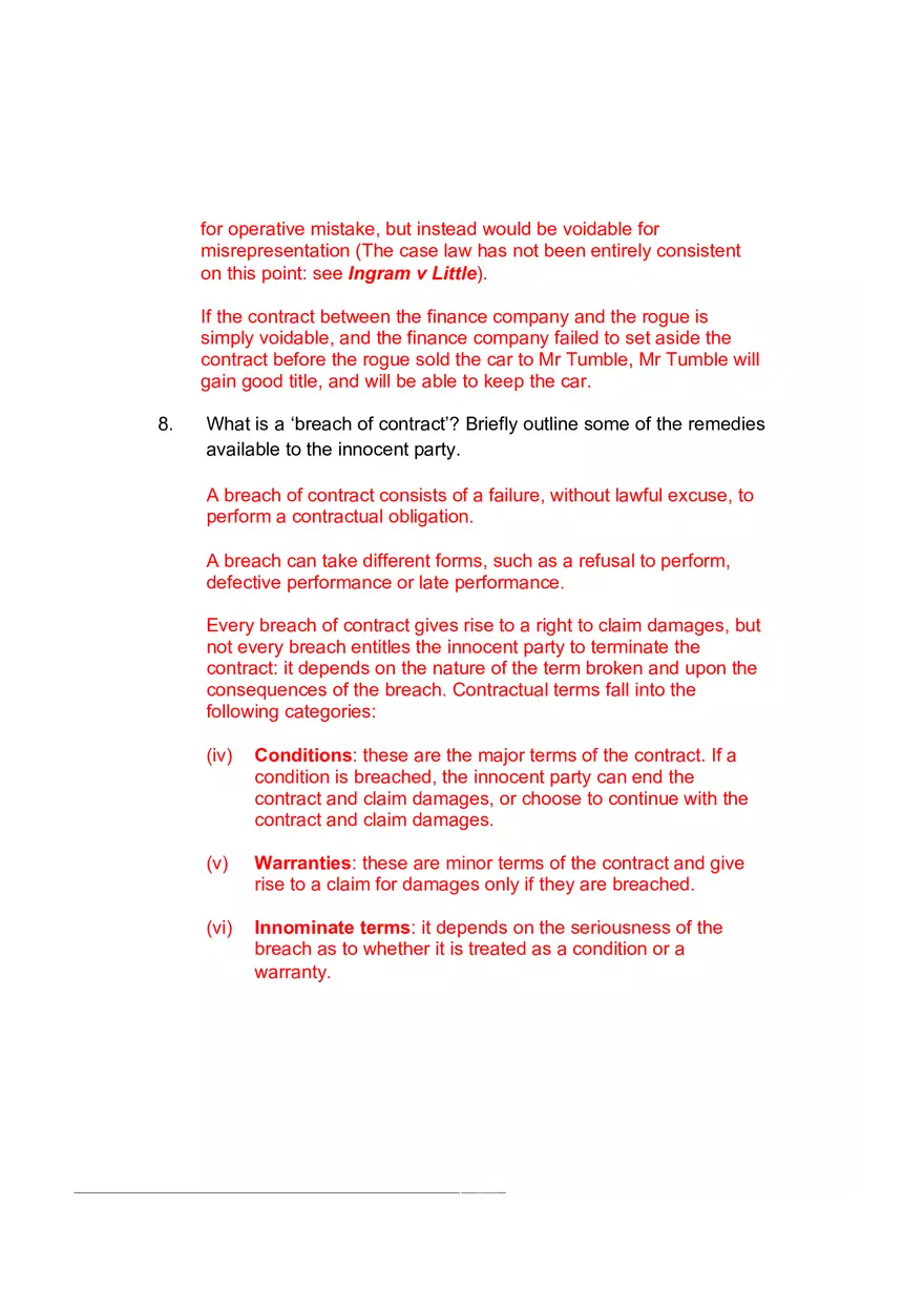 Essentials of Law Questions and Answers Section B Part 1 - Page 9