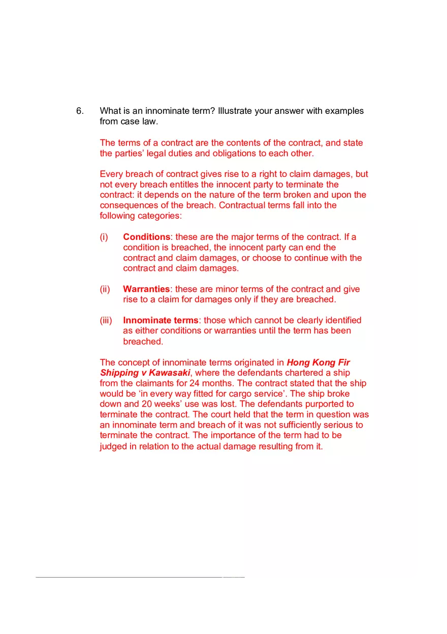 Essentials of Law Questions and Answers Section B Part 1 - Page 6