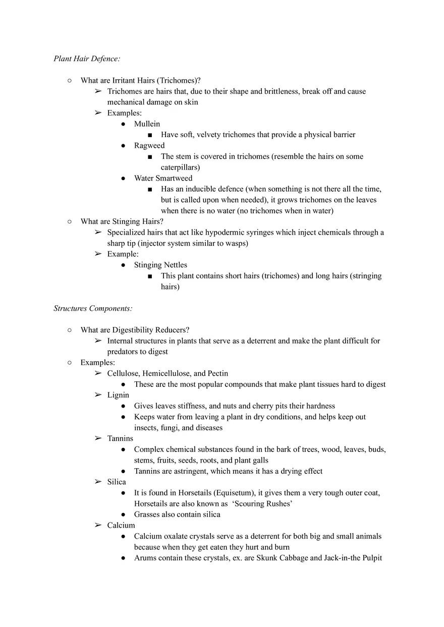 BIOL 1902 - Plant Defence - Page 2