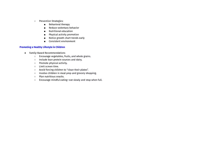 Nutrition in Infants, Children & Adolescents - Page 9
