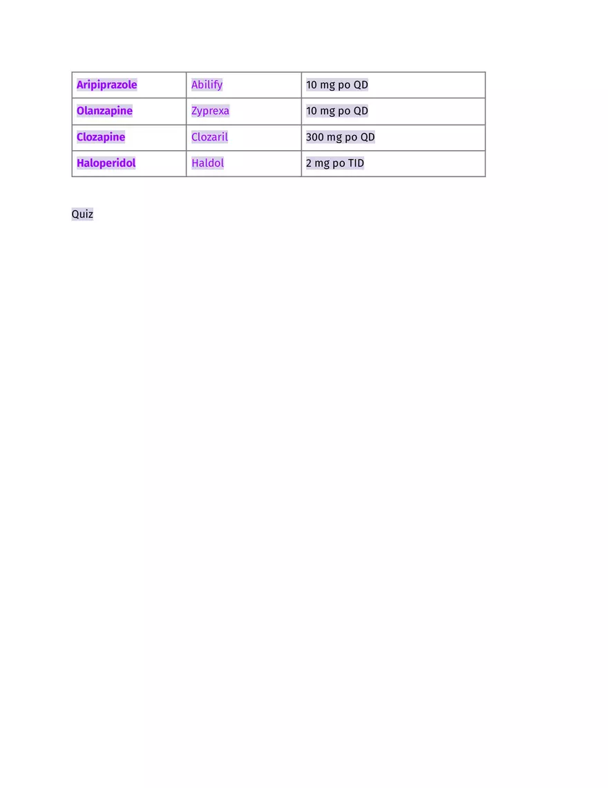 Pharm III Exam 1 - Antidepressants - Page 51