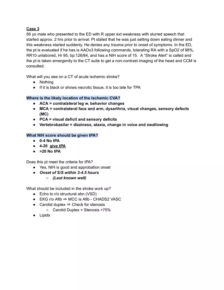 Critical Care Exam 2 - Page 7