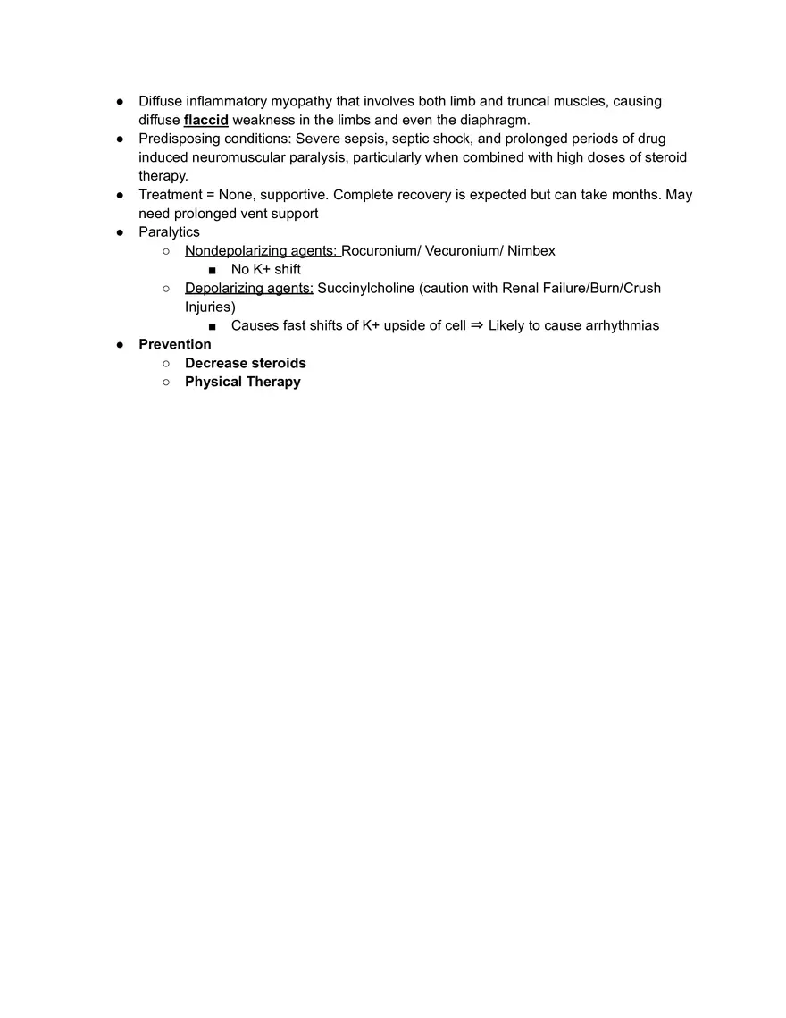 Critical Care Exam 2 - Page 9
