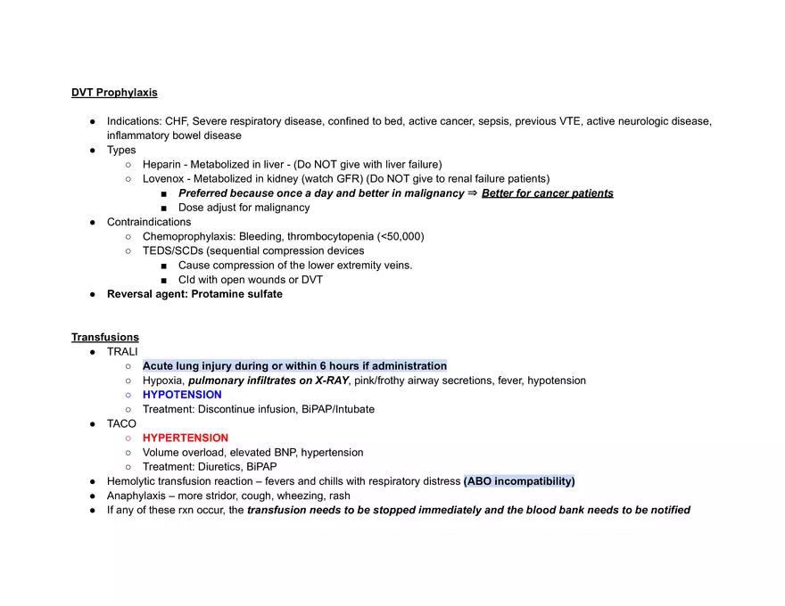 Critical Care Exam 2 - Page 34