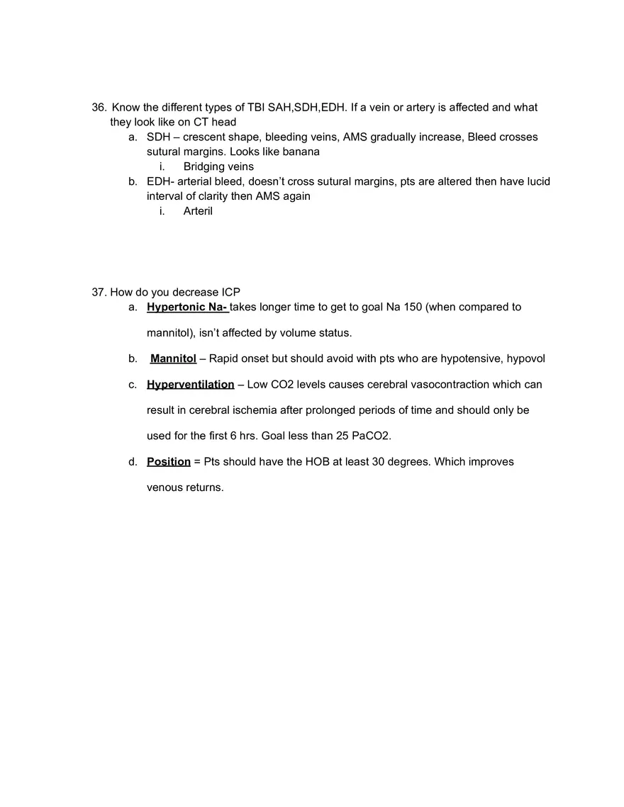 Critical Care Exam 2 - Page 3