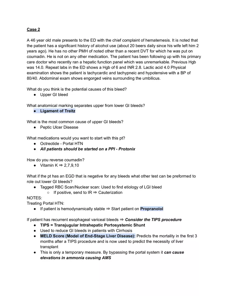 Critical Care Exam 2 - Page 6