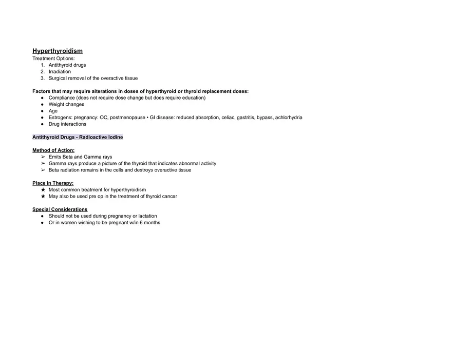 Endocrine Pharm II Exam - Page 7