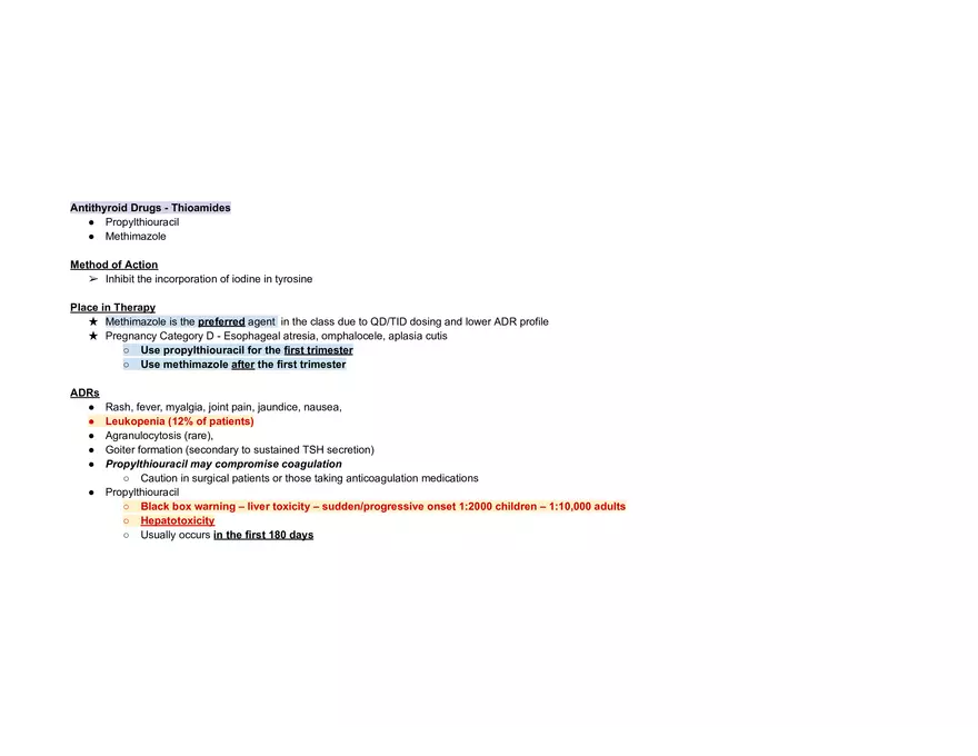 Endocrine Pharm II Exam - Page 8