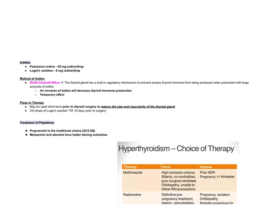 Endocrine Pharm II Exam - Page 9