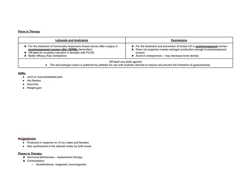 Endocrine Pharm II Exam - Page 53
