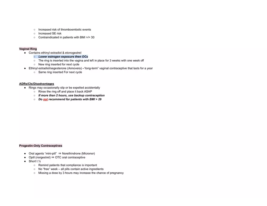 Endocrine Pharm II Exam - Page 58