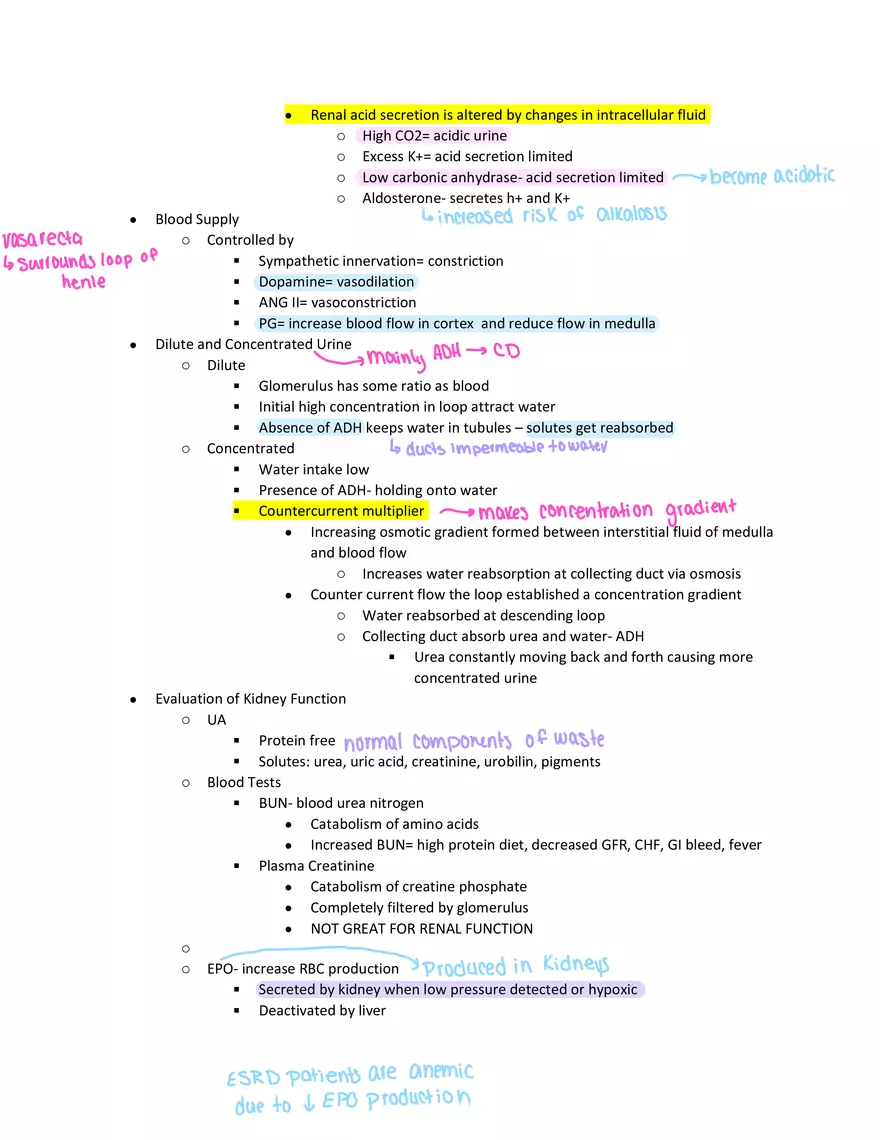 Physiology Exam Study Guide - Page 13