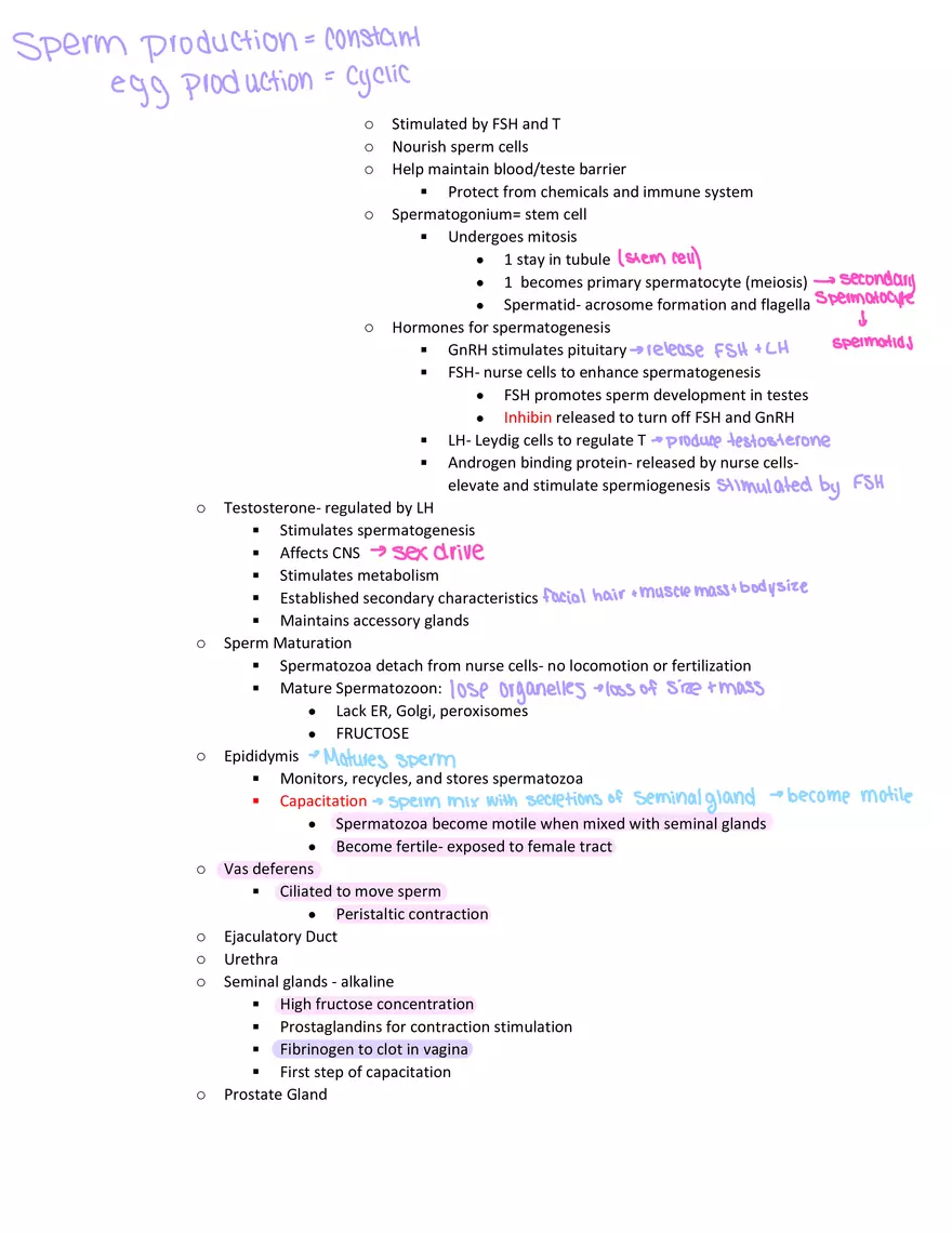 Physiology Exam Study Guide - Page 5