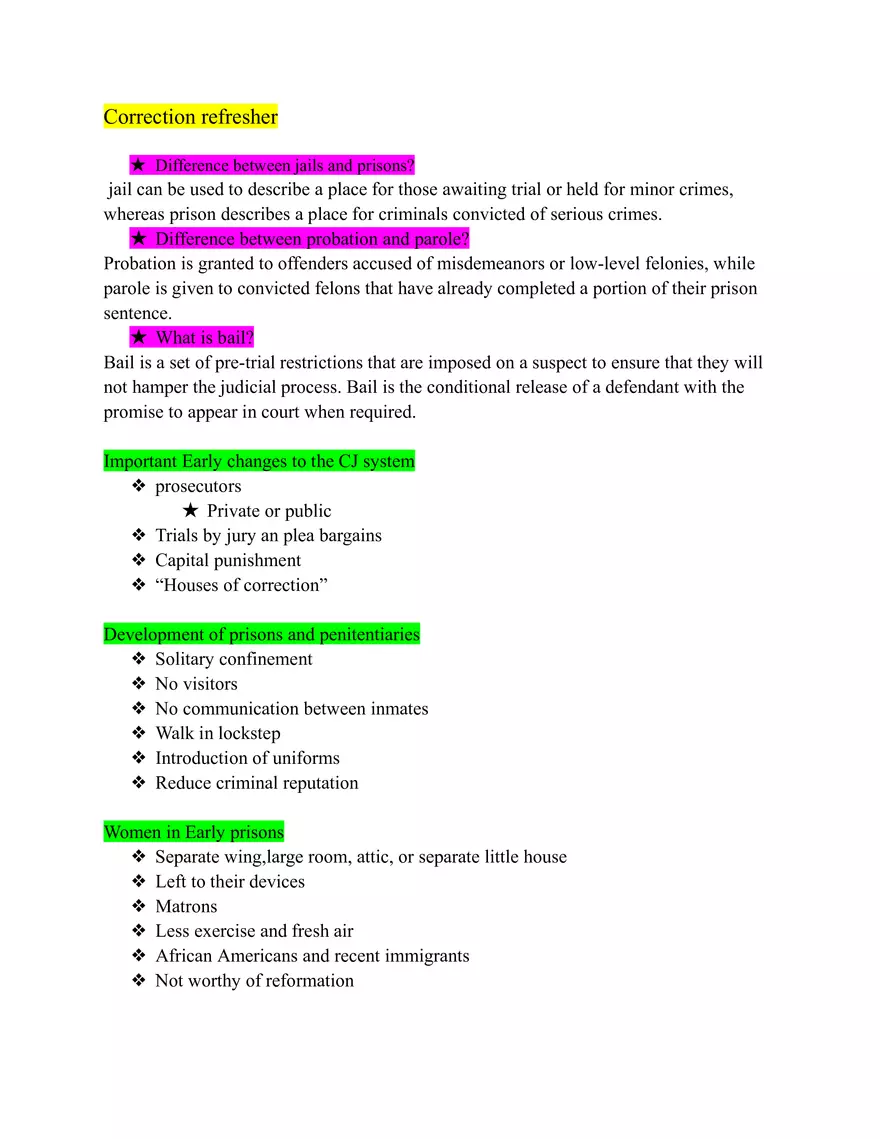 Correction Refresher - Page 1