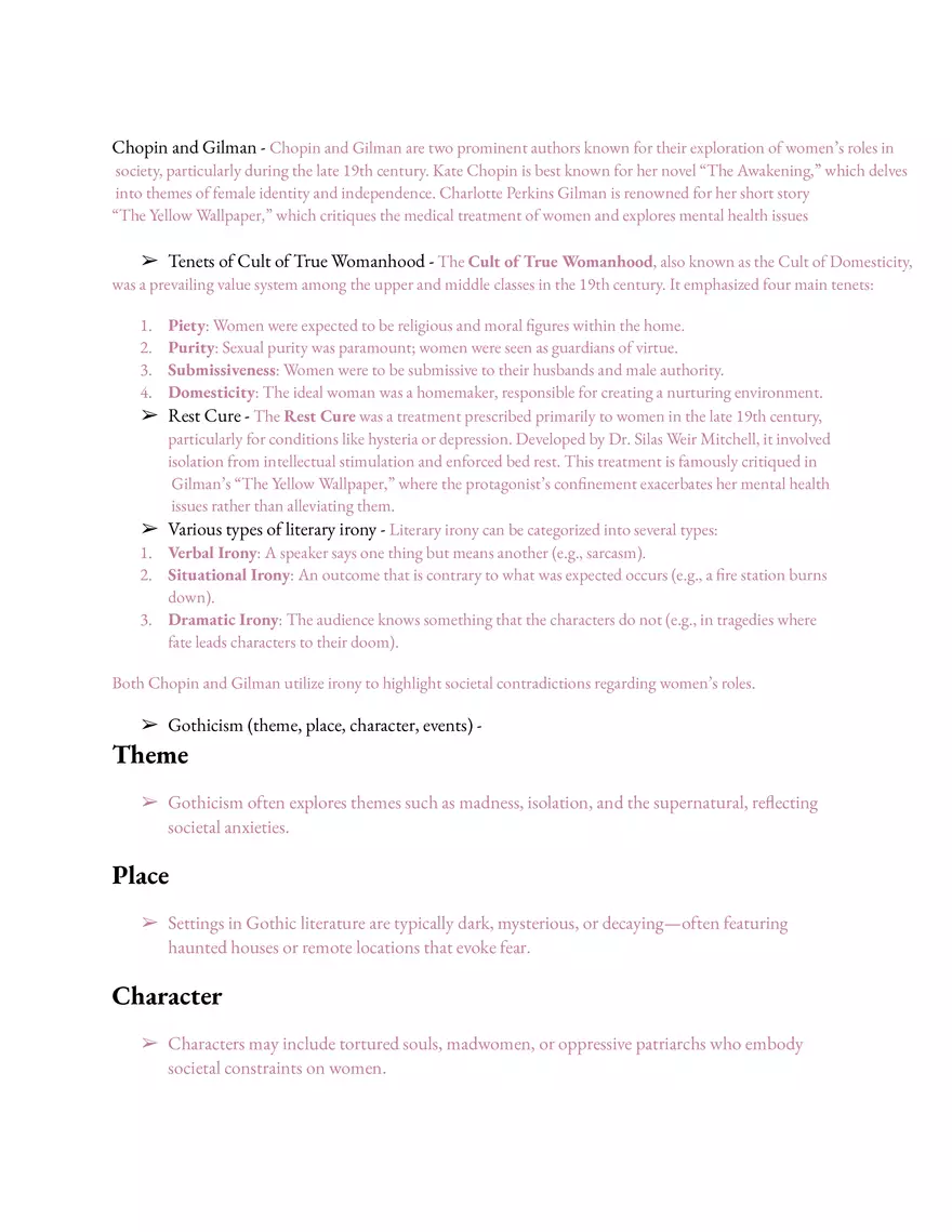 Literary Analysis: 19th-Century American Authors - Page 2
