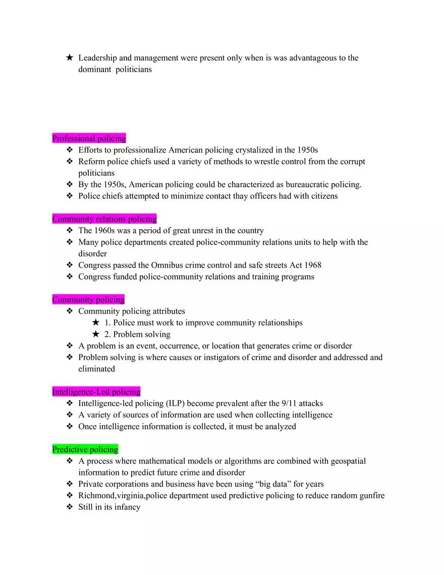 Managing and Leading Today's Police: Challenges and Opportunities Fourth Edition - Page 2