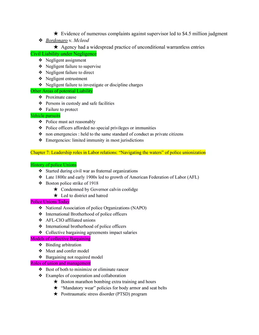 Managing and Leading Today's Police: Challenges and Opportunities Fourth Edition - Page 5