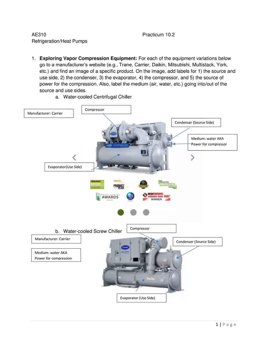 Practicum 10.2 Refrigeration-1 - Page 1