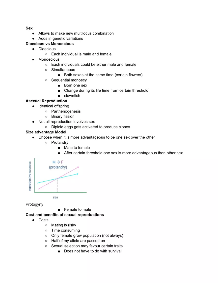 Sexual Selections Learning Materials - Page 1