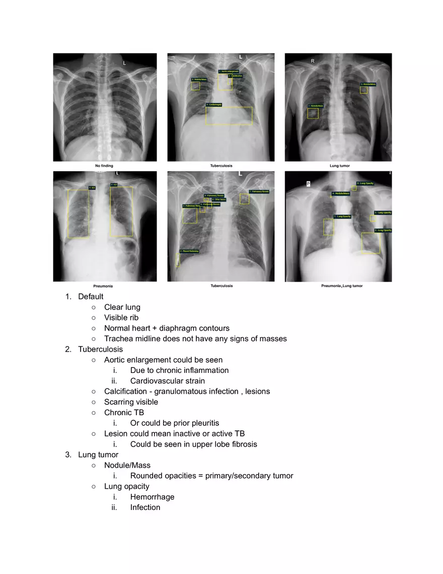 X-ray Diagnosis Learning Materials - Page 1