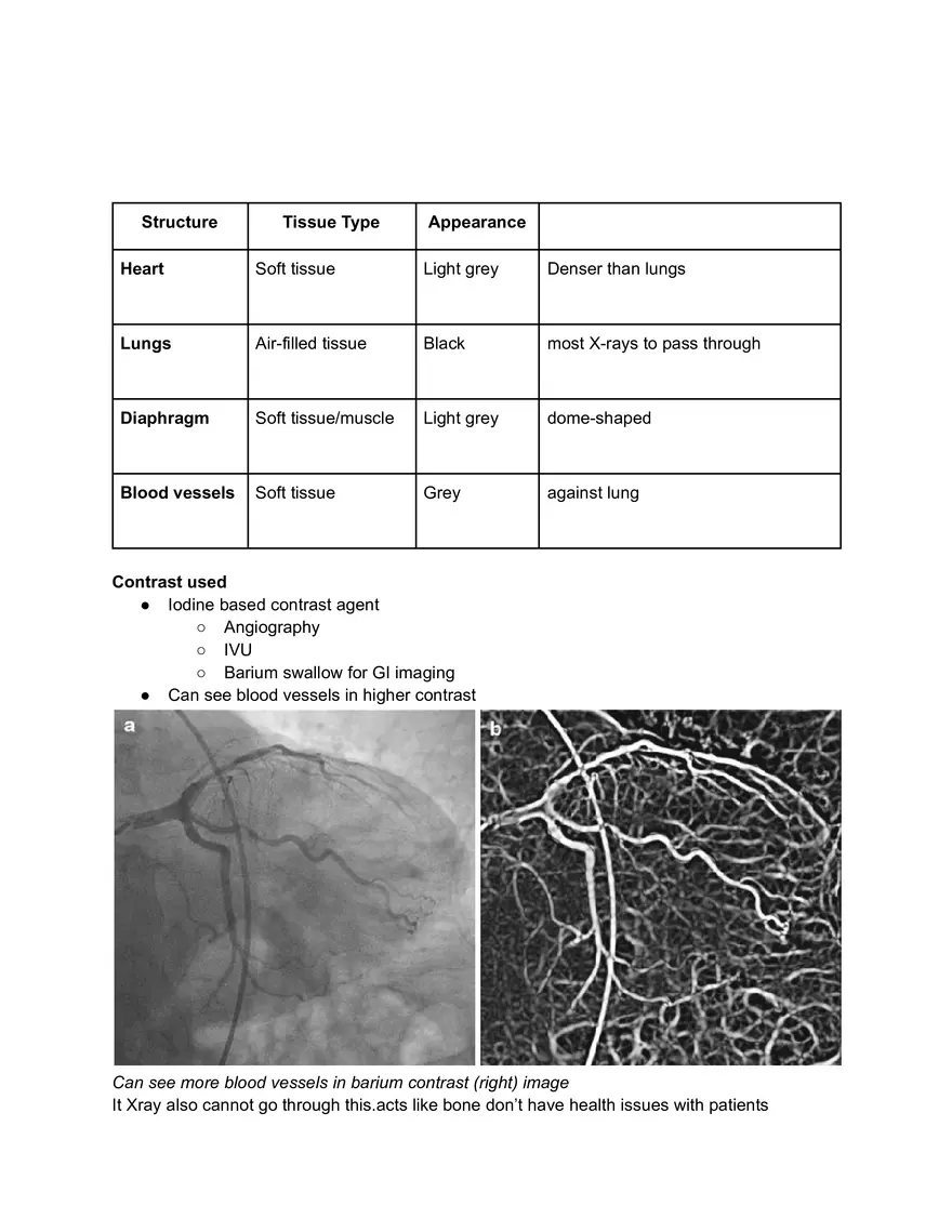 X-ray Study Notes - Page 2