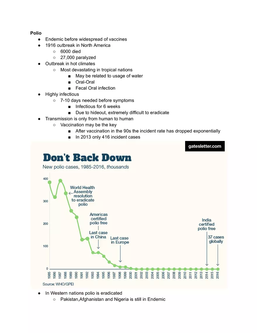 Endemic Before Widespread of Vaccines - Page 1