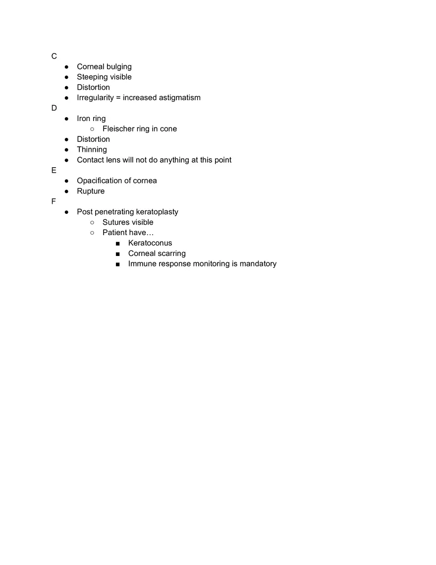 First and Second Keratoconus Stages - Page 2