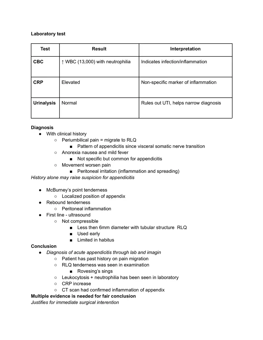 Patient Information - Case Study - Page 2