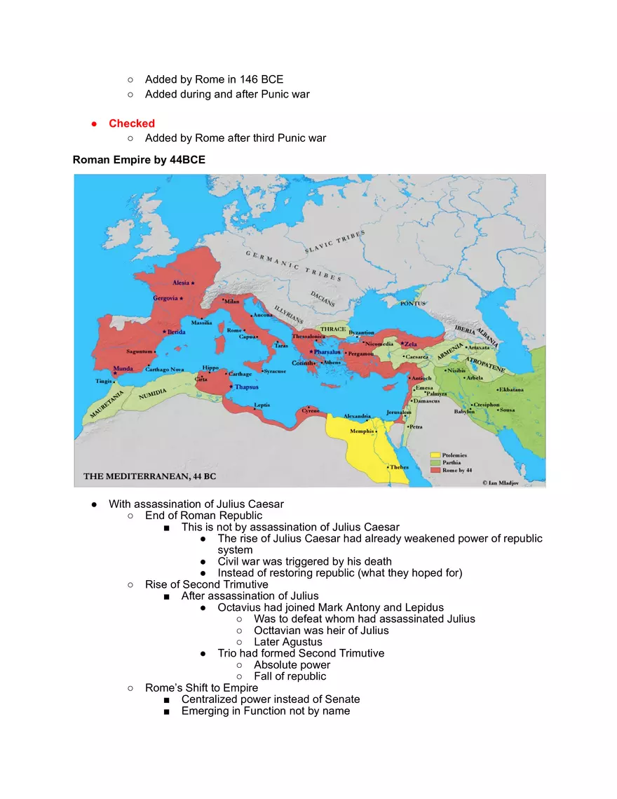 Roman Empire in 146 BCE - Page 2