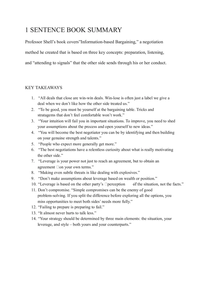Bargaining For Advantage - Page 17