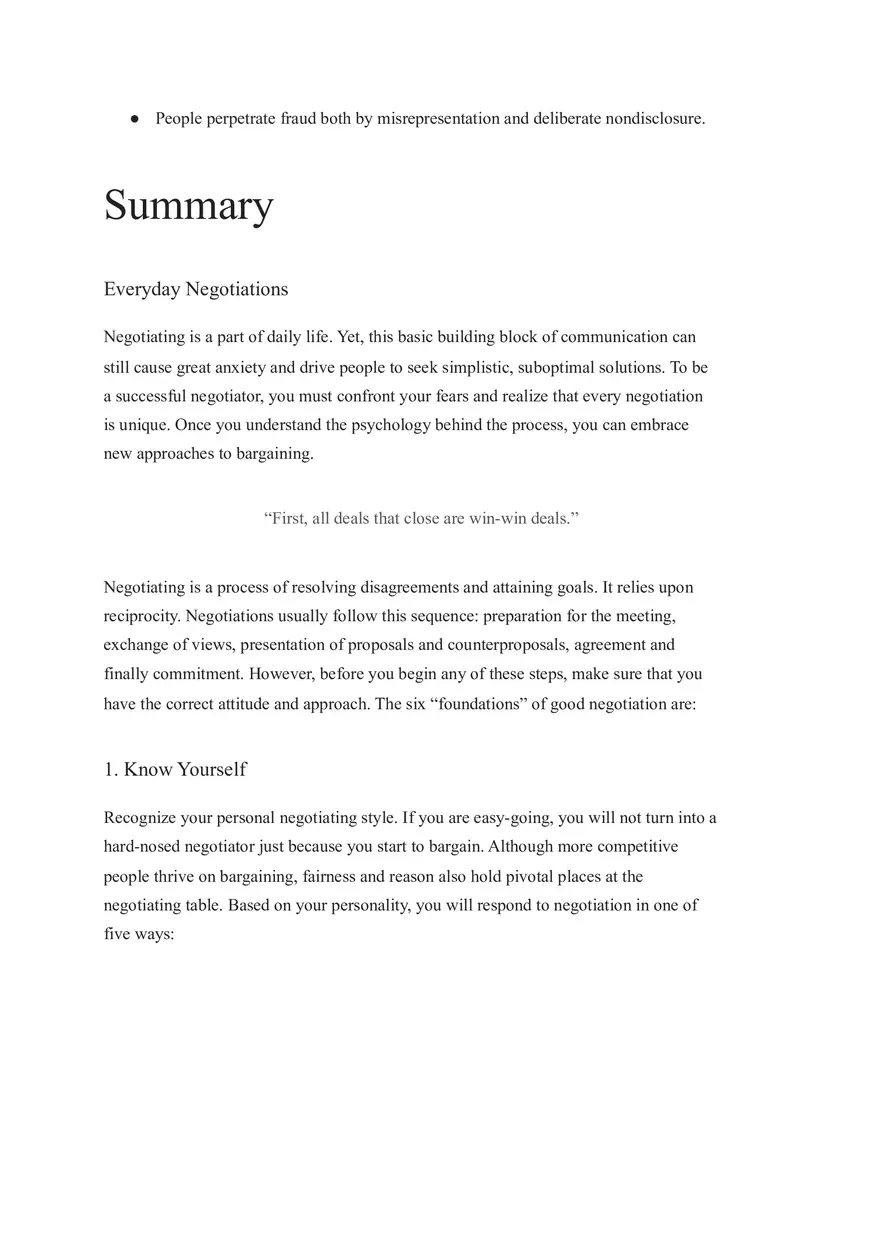 Bargaining For Advantage - Page 2